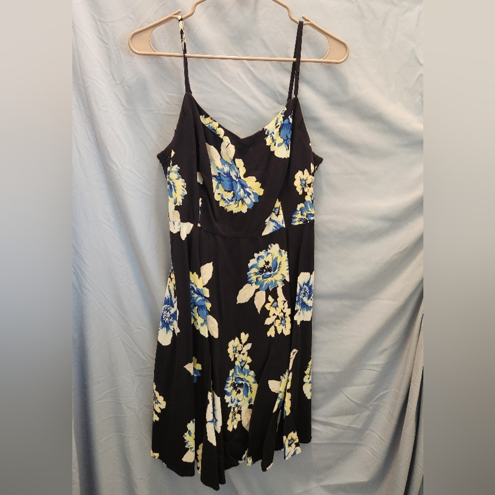 Midi spaghetti strap sun dress